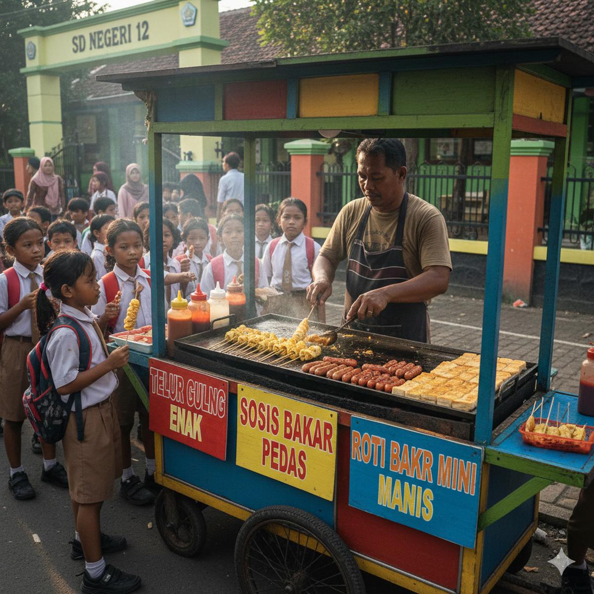 Jualan Anak Sekolah