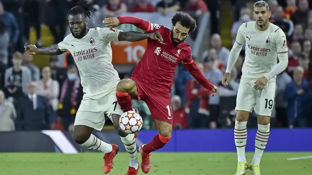 Foto: Drama Lima Gol, Liverpool Sukses Menangi Pertandingan Sengit Melawan AC Milan di Matchday Pertama Liga Champions 2021 / 2022