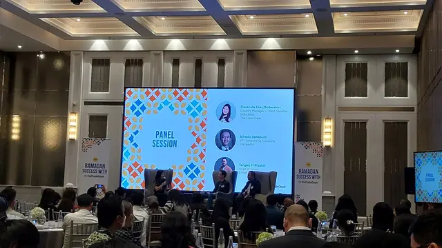 Head of Sales Emtek, Tengku M Rizaldi dalam Diskusi Panel Laporan The Trade Desk, di Jakarta, Rabu (11/1/2023).