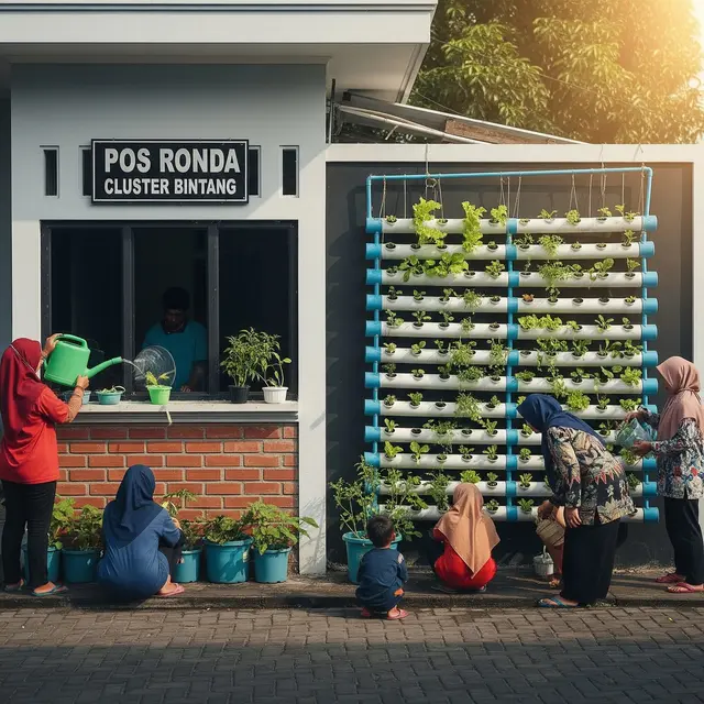 9 Ide Kebun Sayur di Sekitar Pos Ronda untuk Aktivitas Warga, Jadi Sumber Pangan