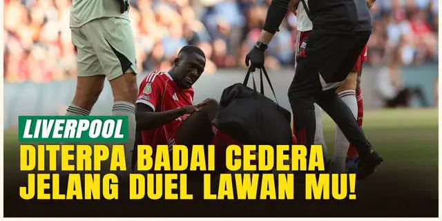 Badai Cedera Hantam Liverpool, Ancaman Serius Jelang Lawan Manchester United!