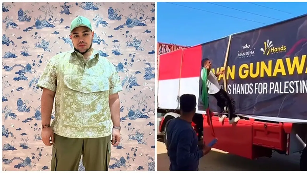6 Potret Ivan Gunawan Kirim Bantuan 6 Kontainer ke Palestina, Sigap Soal Kemanusiaan