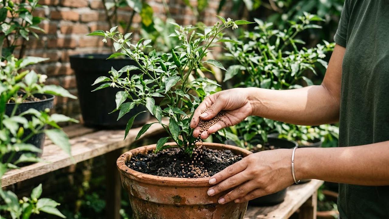 5 Pupuk Cabai agar Bunga Tidak Mudah Rontok, Bikin Hasil Panen Makin Maksimal