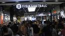 Suasana saat Launching toko Fisik Football di AEON Mall, Jakarta, Sabtu (30/9/2017). Fisik Football menjual berbagai macam perlengkapan sepak bola. (Bola.com/M Iqbal Ichsan)