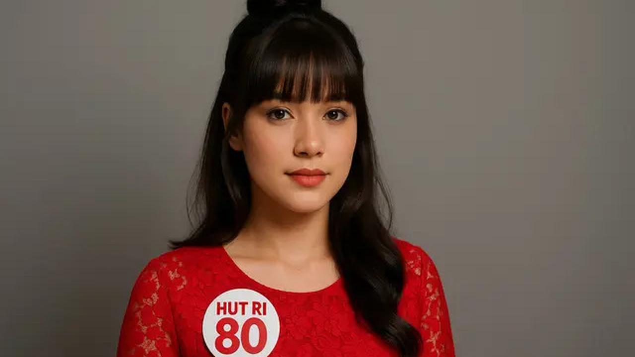 7 Model Sanggul Modern dengan Poni untuk HUT RI ke-80, Anggun dan Kekinian