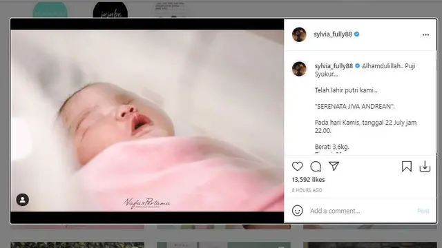 Sylvia Fully Melahirkan, Ini 7 Potret Perjalanan Kehamilannya