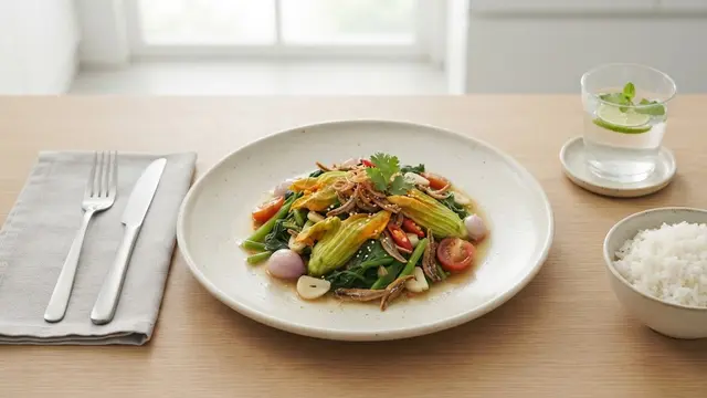 Resep Tumis Bunga Labu Kuning yang Gurih