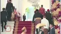 Menteri Pertahanan Prabowo Subianto enggan melewati karper merah di Istana saat upacara Hari Ulang Tahun atau HUT ke-78 Kemerdekaan RI di Istana Negara pada Kamis, 17 Agustus 2023 kemarin.