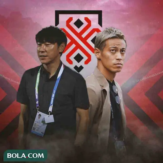 Piala AFF - Shin Tae-yong dan Keisuke Honda