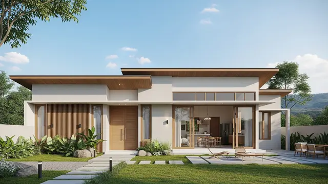 Rumah Satu Lantai dengan Denah Sederhana