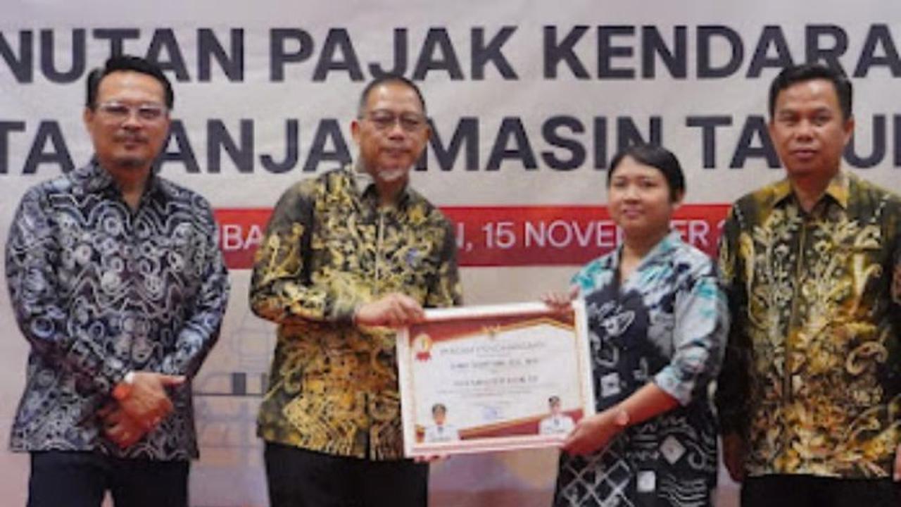 Realisasi Opsen PKB Banjarmasin Capai Rp120 Miliar, Dorong Pembangunan Daerah