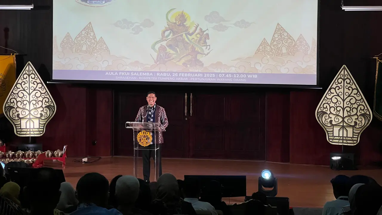 Fakultas Kedokteran Universitas Indonesia (FKUI) menggelar puncak peringatan Dies Natalis ke-75 FKUI dengan pementasan wayang orang.