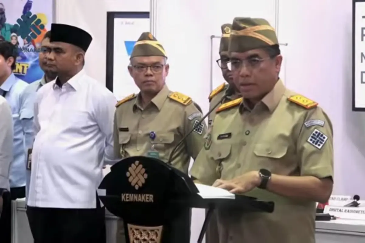 Menteri Tenaga Kerja (Menaker) Yassierli