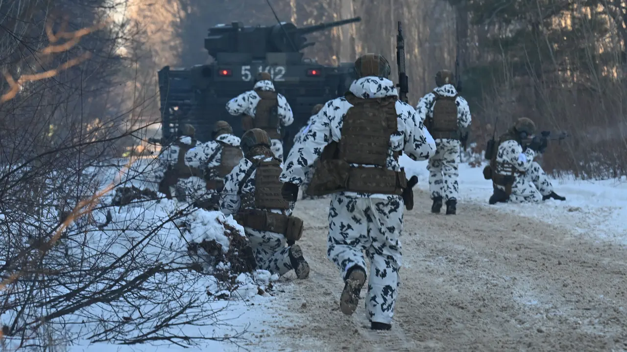 Latihan Perang Pasukan Ukraina di Kota Hantu Chernobyl