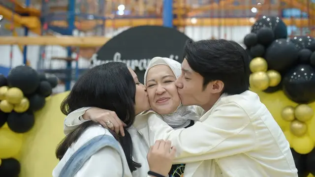 6 Momen Syukuran Single Kiesha Alvaro dan Shakiena Azalea, Dihadiri Pasha Ungu