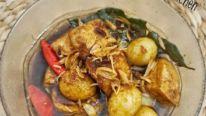 Semur Tahu Telur Puyuh