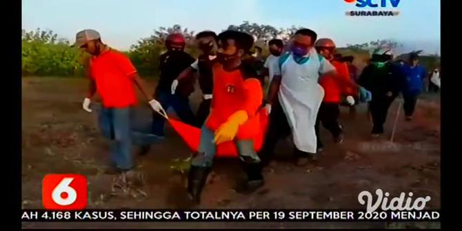 VIDEO: Residivis Pencurian Tewas Tenggelam di Sungai Brantas Saat Dikejar Polisi