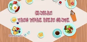 Cemilan yang Tidak Bikin Gemuk