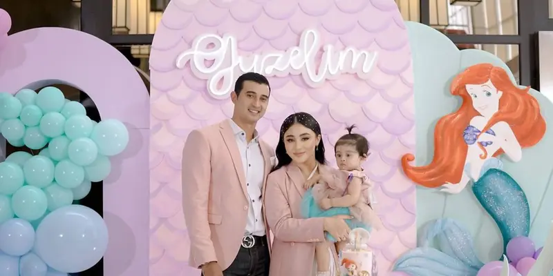 Potret Ulang Tahun Baby Guzel, Putri Ali Syakieb dan Margin Wieheerm yang Pertama