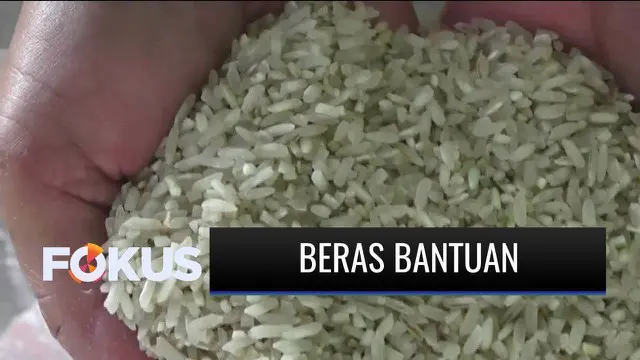 Sejumlah warga beramai-ramai mengembalikan beras bantuan jaringan sosial Covid-19 dari Pemkab Nganjuk, Jawa Timur. Warga menilai kualitas beras tak layak. Pasalnya, beras seberat 20 kilogram itu berwarna kuning dan berbau apek.