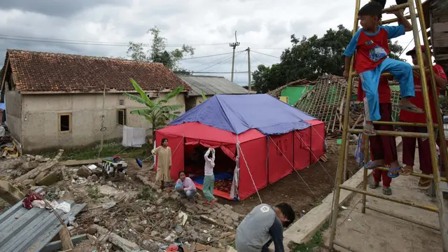 Peduli Korban Gempa Cianjur, AXA Mandiri Salurkan Bantuan Logistik dari Seluruh Karyawan