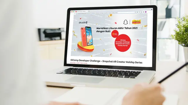 Indosat Ooredoo ID Camp Developer Challenge AR Holiday Series (Dok. Indosat Ooredoo)