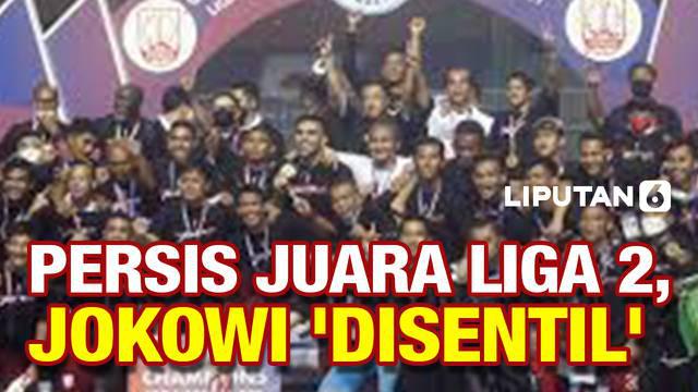 Persis Solo berhasil keluar sebagai juara Liga 2 usai mengalahkan Rans Cilegon FC dalam partai final 2-1, Kamis (30/12/21). Pasca pertandingan Kaesang berujar bahwa dirinya lebih hebat dari sang ayah, Joko Widodo.