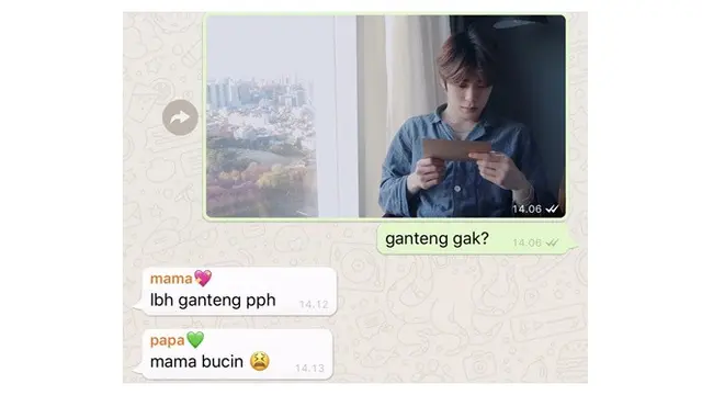 Obrolan Chat Keluarga Ini Absurd Banget