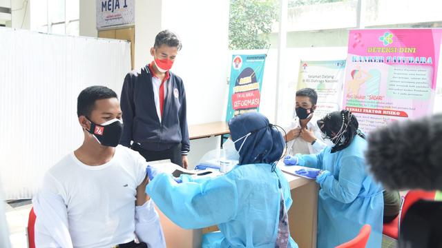 Paskibraka, Paskibraka Nasional 2021, Paskibraka 2021, Paskibraka Nasional, Vaksinasi COVID, vaksin