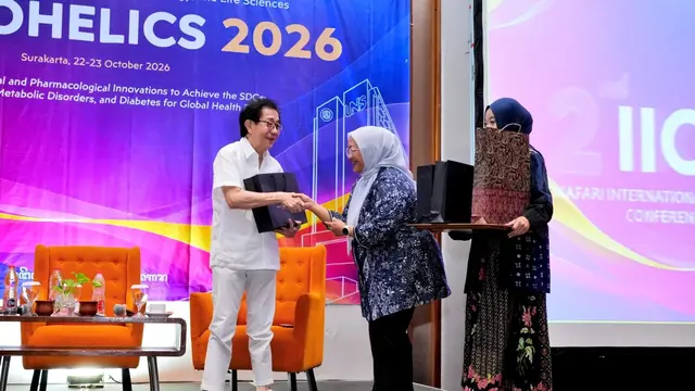 Sido Muncul Tampil di Panggung Ilmiah Internasional, Irwan Hidayat Berbagi Perspektif Bersama Pakar Farmakologi dari Berbagai Negara