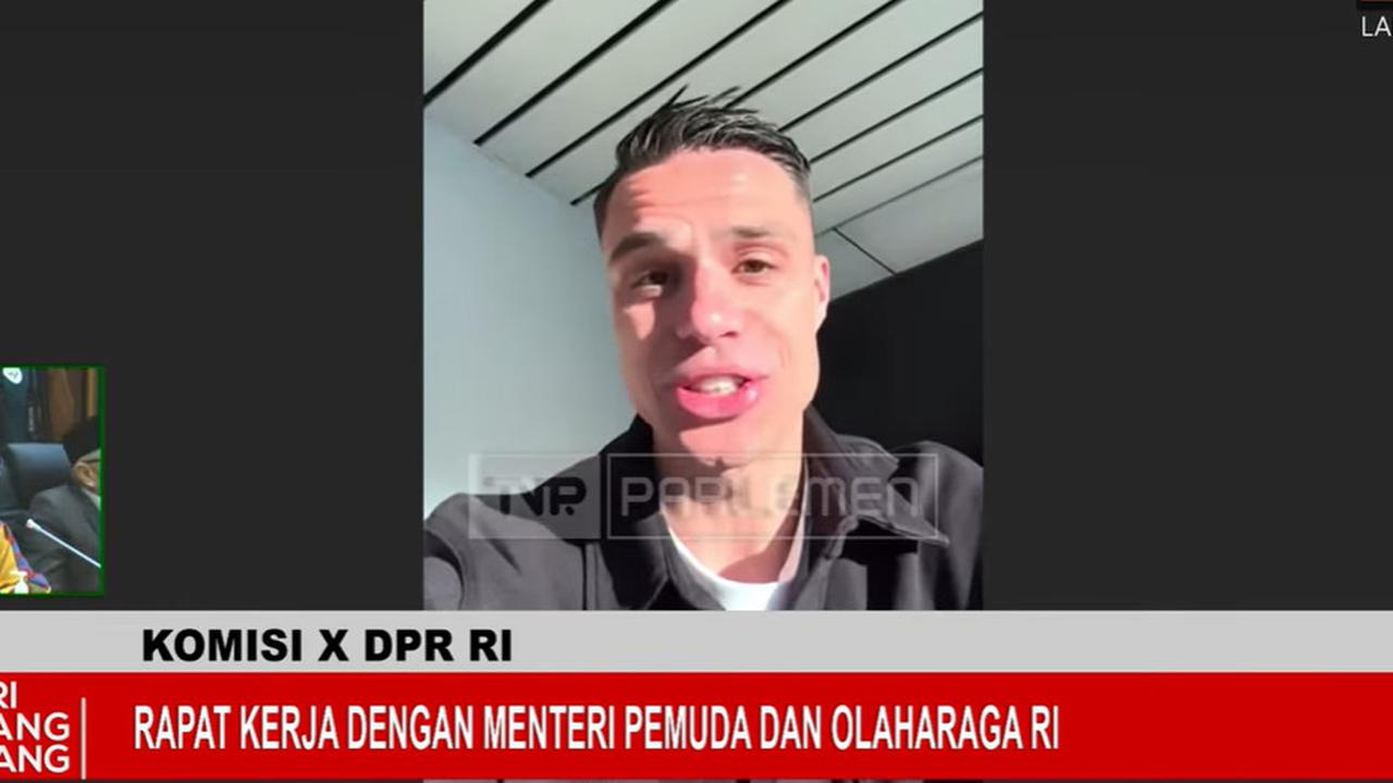 VIDEO: Kejutan Joey Pelupessy & Dean Pemain Timnas Baru Muncul di DPR saat Ada Erick Thohir