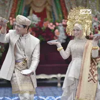 Lesty Billar dan Rizky Billar gelar Manjalang Ka Rumah Mintuo (Instagram/antv_official)