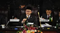 Majelis Permusyawaratan Rakyat (MPR) menggelar Sidang Paripurna Akhir Masa Jabatan periode 2014-2019 di Ruang Rapat Paripurna I Gedung Nusantara MPR/DPR/DPD RI, Jumat (27/9/2019).