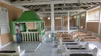 Komplek makam Gubah di Jalan Ki Azhari Kelurahan 14 Ulu Palembang (Liputan6.com / Nefri Inge)