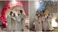 Momen Akikah Anak Dinda Hauw. (Sumber: Instagram.com/rein_family1415)