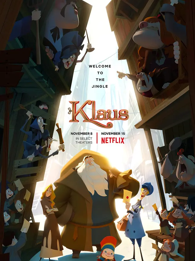 Poster film Klaus. (Foto: Dok. Netflix/ IMDb)