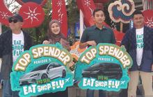 Dua Penumpang Belanja Bandara Tertinggi Raih Mobil Listrik Mewah dari InJourney Airports
