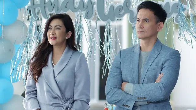 Nafa Urbach dan Marcelino Lefrandt dalam film Ashiap Man. (Foto: Prime Video)