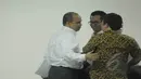 Terdakwa Gulat Medali Emas Manurung saat menjalani sidang lanjutan dengan agenda pembacaan tuntutan di Pengadilan Tipikor, Jakarta, Kamis (5/2/2015). (Liputan6.com/Herman Zakharia)