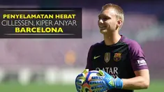 Video penyelamatan hebat yang dilakukan Jasper Cillessen ketika menjadi pemain Ajax, kini ia resmi ditransfer ke Barcelona.