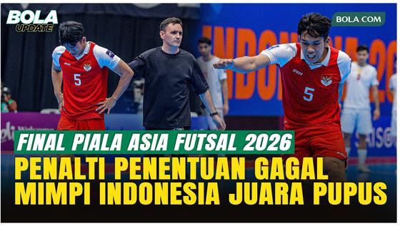 Israr Gagal Penalti, Timnas Futsal Indonesia Jadi Runner-up Piala Asia Futsal 2026