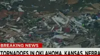 Tornado di Oklahoma. (CNN)