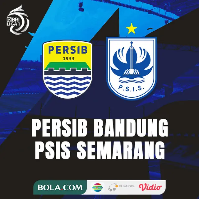 BRI Liga 1 - Persib Bandung Vs PSIS Semarang