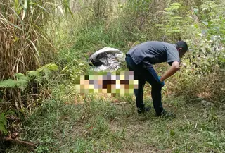 Jasad Pria Terbungkus Plastik di Bawah Tol Bocimi