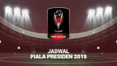 Berita video motion grafis jadwal match day 1 semua grup Piala Presiden 2019.