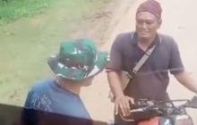 Preman Apes Palak Truk Bawa Alat Berat Ternyata Dikawal Anggota TNI, Langsung 'Disemprot' Sampai Minta Ampun