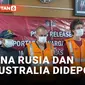 KOMIKA ASAL RUSIA DAN WNA AUSTRALIA DIDEPORTASI KARENA TAK MILIKI IZIN BEKERJA DI INDONESIA
