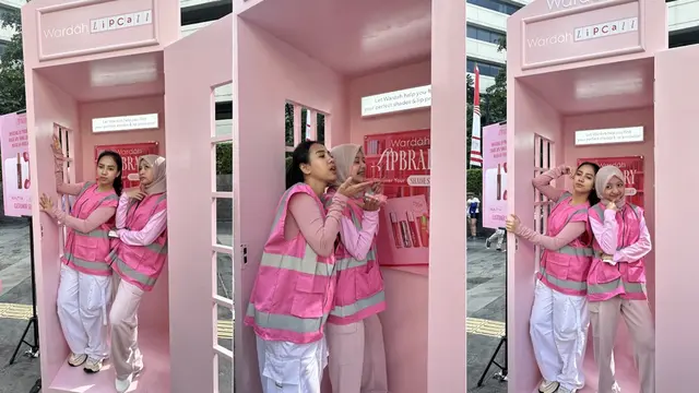 Rayakan International Lipstick Day 2025, Wardah Gandeng Halda & Zia Riza 'Razia' di CFD Setiabudi!