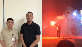 Staf Pemkot Parepare Minta Maaf Usai Insiden Flare Nobar Piala Dunia