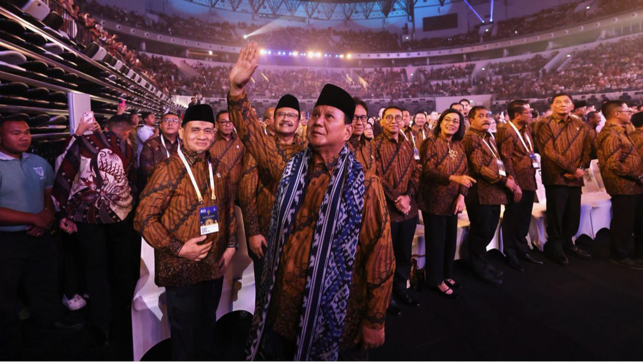 Sapa Umat Kristiani di Perayaan Natal Nasional 2024, Presiden Prabowo Subianto: Selamat Hari Natal dari Saya